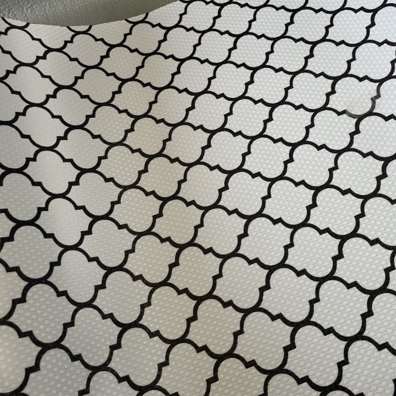 Konyhai szekrény liner EVA, négyzetes, virágos minta, modern minimalista stílus, 2017 tavaszán debütált