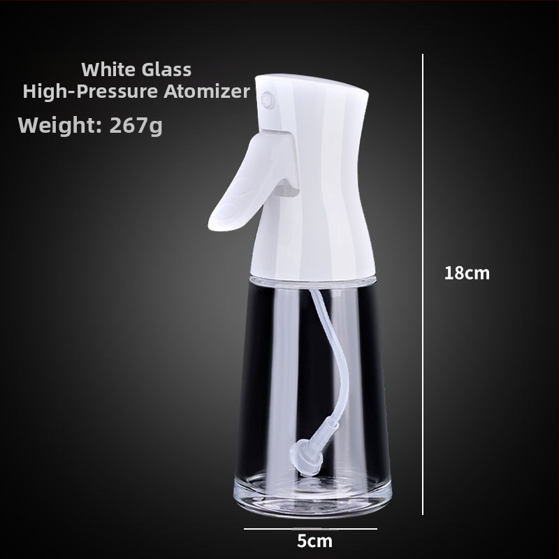 Μπουκάλι ψεκασμού λαδιού, γυάλινο πιεζόμενο μπουκάλι για βρώσιμα έλαια, σπρέι με αυτόματο άνοιγμα-κλείσιμο