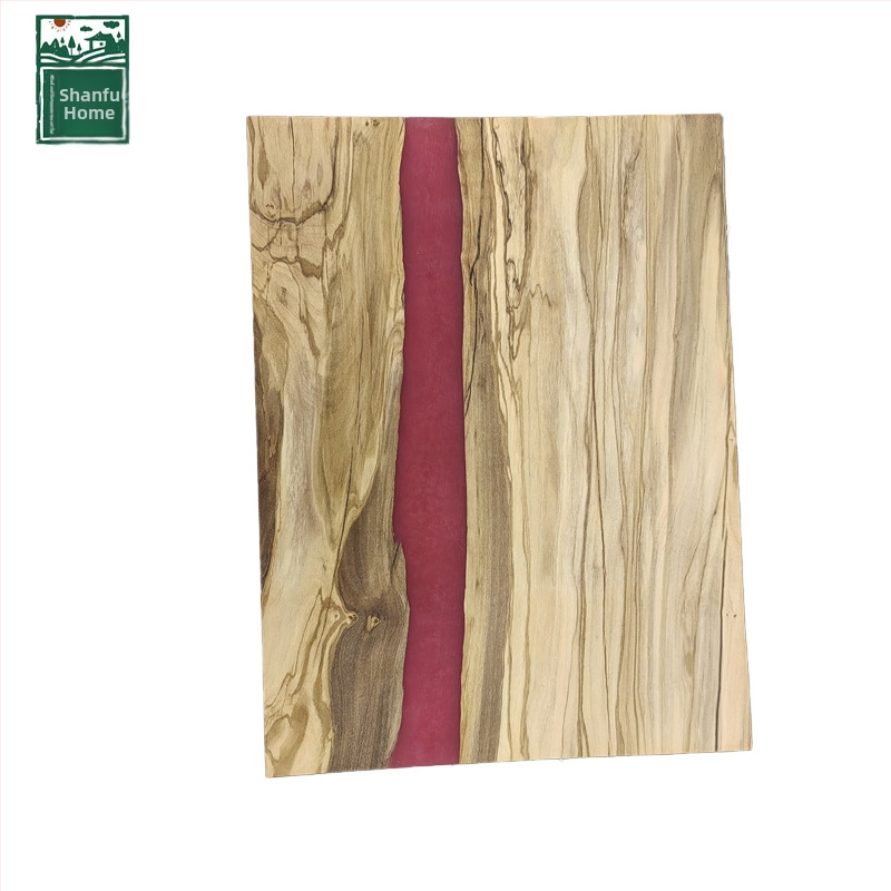 Ξύλινη σανίδα κοπής με βάση – ξύλινη επιφάνεια, μάρκα Good fortune, αντιολισθητική, αντιβακτηριακή, ανθεκτική στη μούχλα, μοντέρνο μινιμαλιστικό στυλ