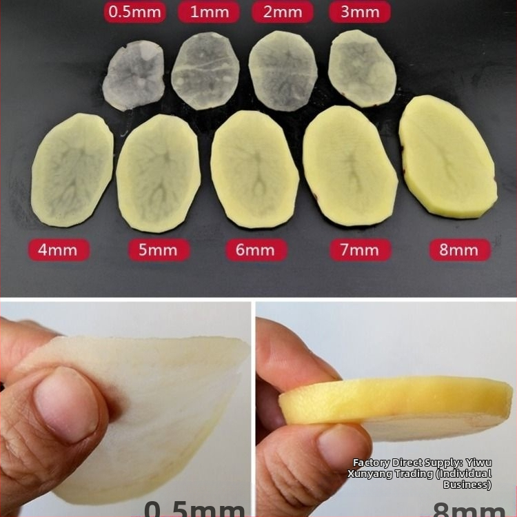 Πολυλειτουργικός κόπτης λαχανικών με ρυθμιζόμενο πάχος κοπής; Κωδικός προϊόντος: F88t7tmsht7ht5; Προέλευση: Κίνα; Δεν εισάγεται; Υλικό: μεταξωτό λουλούδι