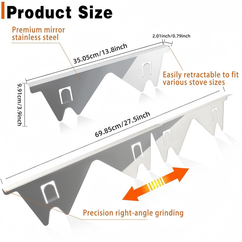 Πλάκα σφραγίσεως φούρνου–εστιών από ανοξείδωτο ατσάλι, μοντέλο 888-6, προέλευση Zhejiang, κυκλοφόρησε το 2024, χωρίς εγκατάσταση