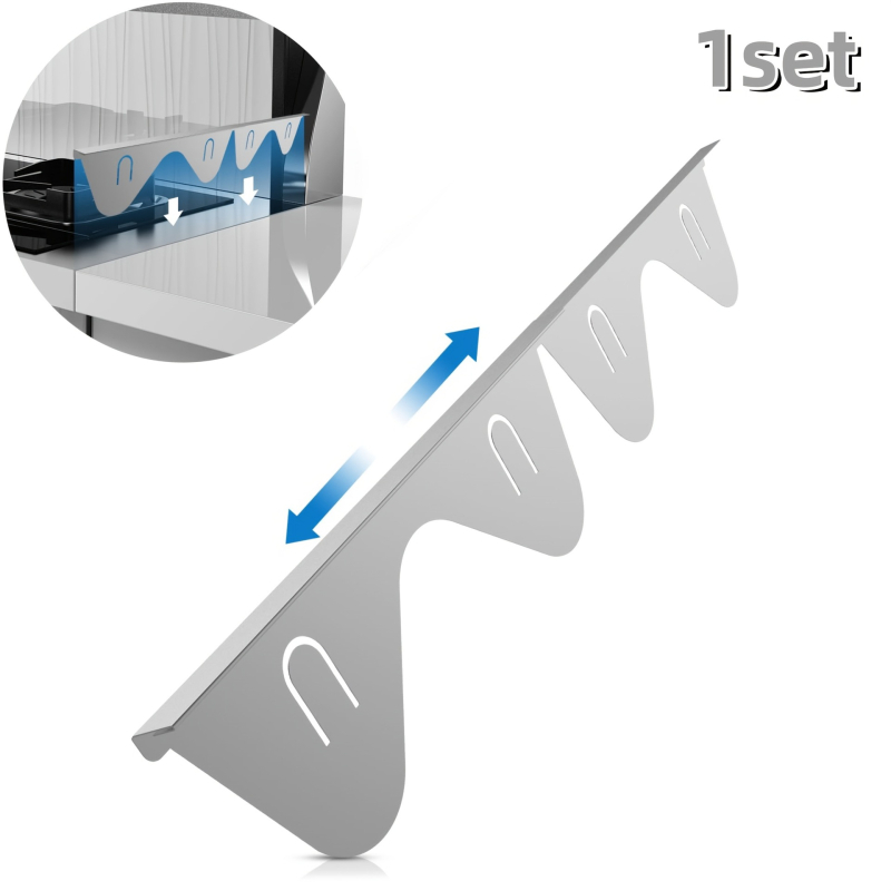 Πλάκα σφραγίσεως φούρνου–εστιών από ανοξείδωτο ατσάλι, μοντέλο 888-6, προέλευση Zhejiang, κυκλοφόρησε το 2024, χωρίς εγκατάσταση