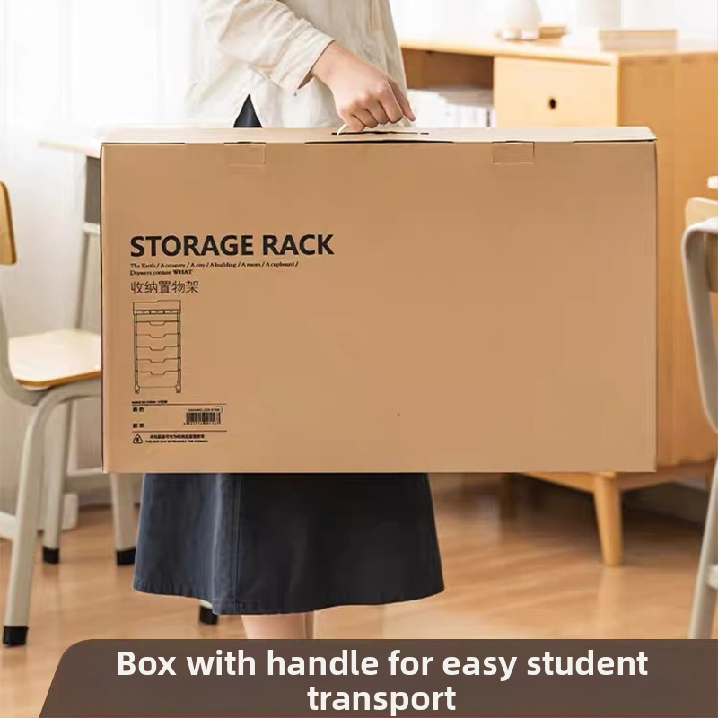 Pohyblivý stolný regál a úložný systém — plast, 5 kg, model Desk storage, 1 kus