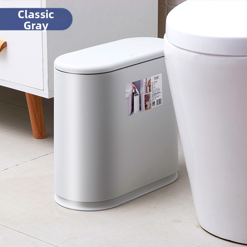 Κάδος διαλογής απορριμμάτων με καπάκι, ποδοκίνητος, πλαστικός, οικιακή χρήση, διαχωρισμός ξηρών/υγρών