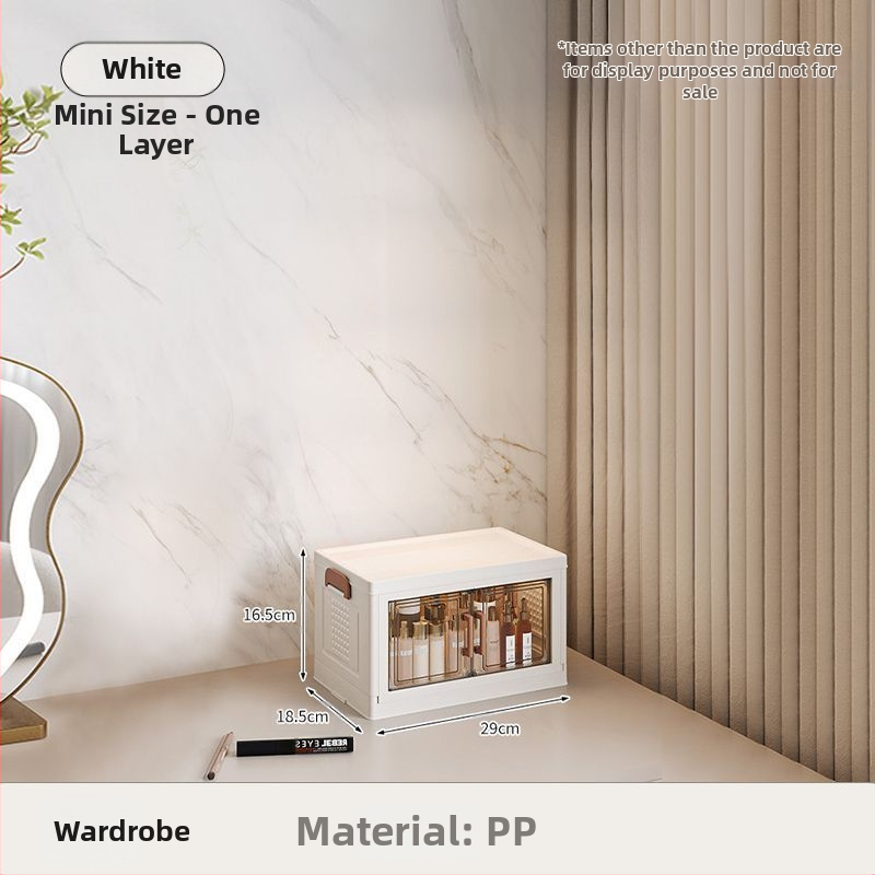 Съхранителен шкаф за дома — хол и спалня, минималистичен стил, полипропилен (PP), много нива, с колела