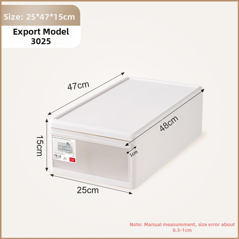 Matēta atvilktnes uzglabāšanas kārba apakšveļai un zeķēm, 20–30 L, PP plastmasa, putekļu izturīga, modeļi 3021–3024