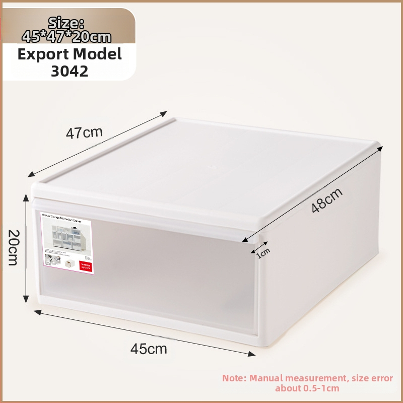 Matēta atvilktnes uzglabāšanas kārba apakšveļai un zeķēm, 20–30 L, PP plastmasa, putekļu izturīga, modeļi 3021–3024