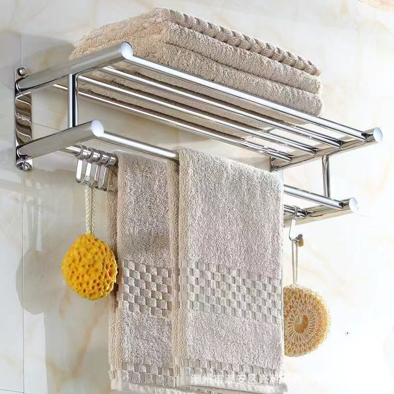 Sienas dvieļu turētājs, bez urbšanas, no nerūsējoša tērauda 304, mūsdienīgs stils, Guangkai