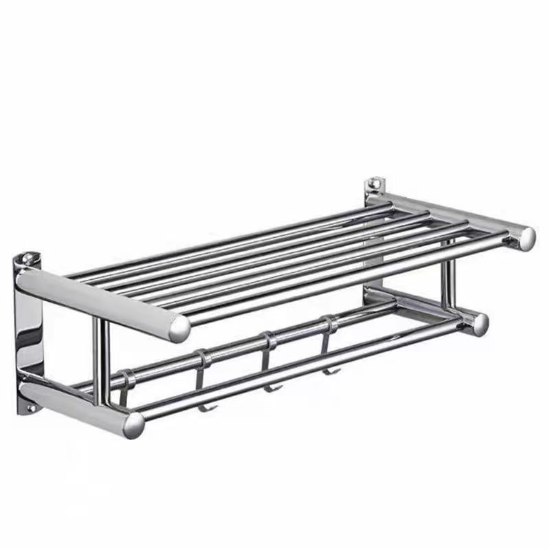 Sienas dvieļu turētājs, bez urbšanas, no nerūsējoša tērauda 304, mūsdienīgs stils, Guangkai