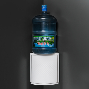 Ράφι γωνίας μπάνιου που περιστρέφεται, τοποθετείται στον τοίχο, χωρίς διάτρηση, τριγωνικός σχεδιασμός, κατασκευή από πλαστικό, Nordic στυλ, CE πιστοποίηση