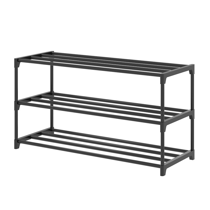 A6L Ράφι παπουτσιών κάτω από το κρεβάτι - εξοικονόμηση χώρου, 2-3 επίπεδα αποθήκευσης, πλαστικό + μεταλλικός σωλήνας, μοντέρνο στυλ, μοντέλο CX