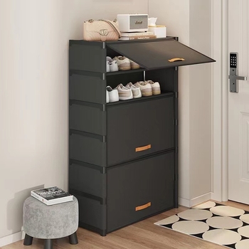 Шкаф за обувки за спалня – многоетажен, многофункционален, прахоустойчив и влагозащитен, усилен, голям капацитет (многоетажен, многофункционален, прахоустойчив, влагозащитен, голям капацитет)