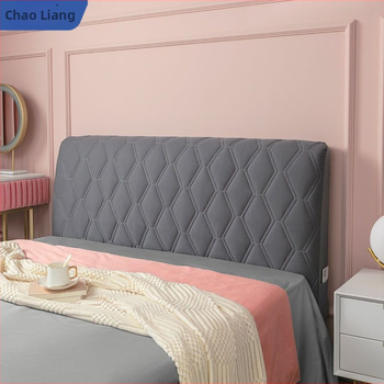 Покривало за таблата на леглото от мек фланел, модерен минималистичен стил, прахозащитно покривало за таблото.