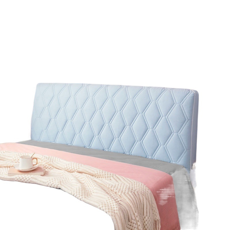 Покривало за таблата на леглото от мек фланел, модерен минималистичен стил, прахозащитно покривало за таблото.