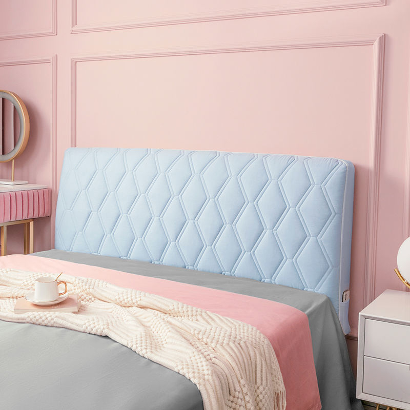 Покривало за таблата на леглото от мек фланел, модерен минималистичен стил, прахозащитно покривало за таблото.