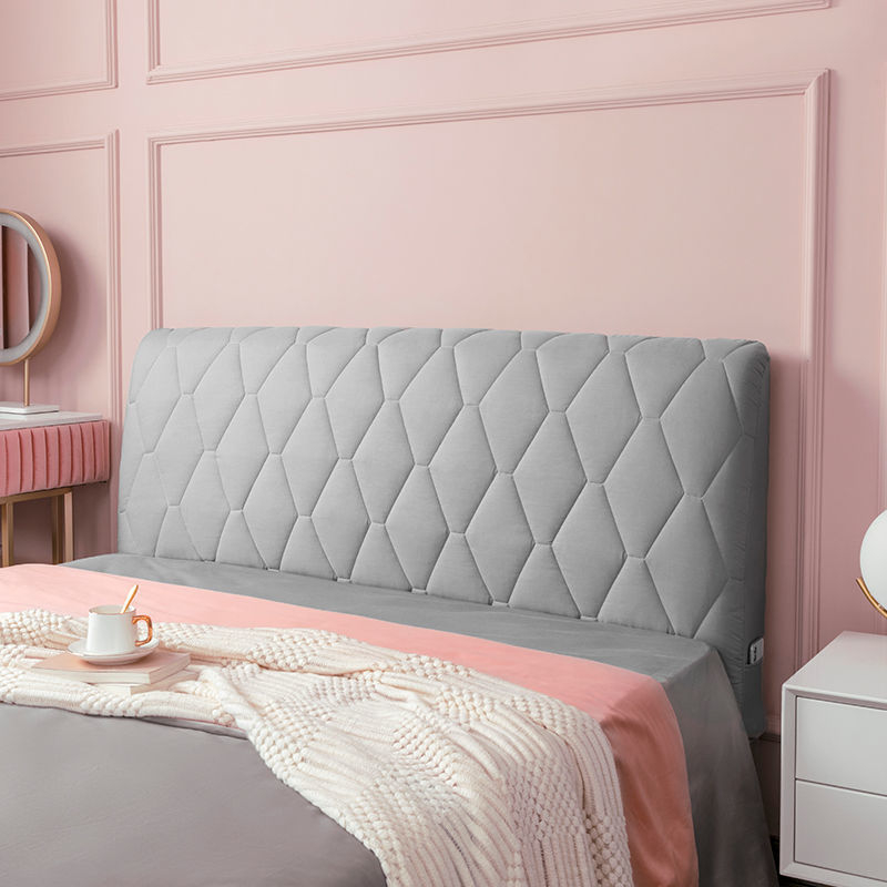 Покривало за таблата на леглото от мек фланел, модерен минималистичен стил, прахозащитно покривало за таблото.