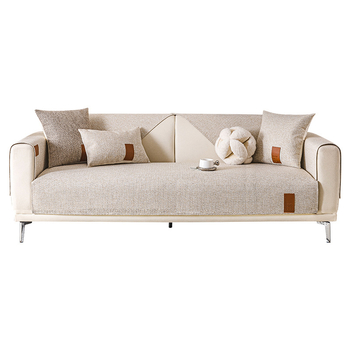 Калъф за диванска възглавница - полиестерно влакно, съвместим с ъглов диван, прост стил