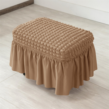 Калъф за табуретка с геометричен модел, полиестер, Nordic стил, подходящ за комбинирани дивани, с опция за етикетиране