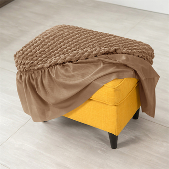 Калъф за табуретка с геометричен модел, полиестер, Nordic стил, подходящ за комбинирани дивани, с опция за етикетиране