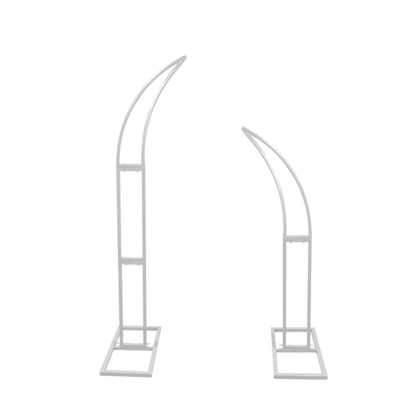 Geležinis vestuvinis arkos su ragų forma lauko vestuvėms