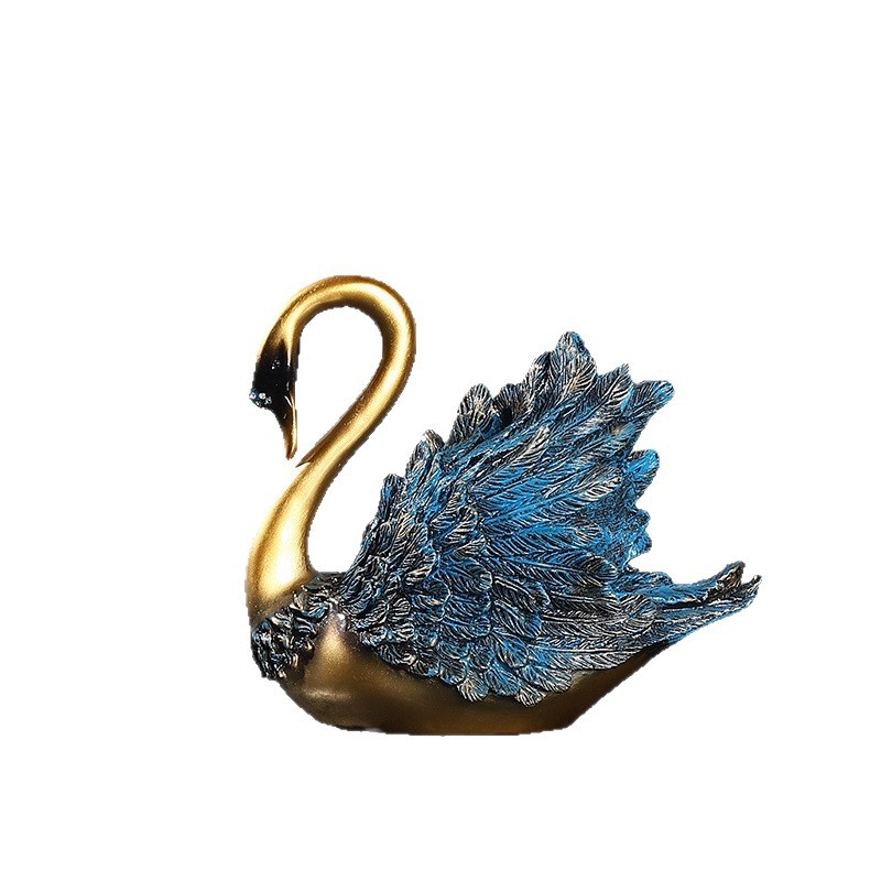 Κύκνος διακοσμητικό σε ευρωπαϊκό στυλ για το σπίτι — ρητίνη, Μάρκα: Other, Τέχνη: Other