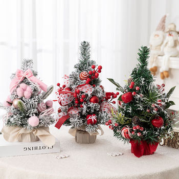 Stalo Kalėdų eglutės dekoracija — PVC medžiaga, prekės ženklas Chinese Gift, IP neautorizuotas, stalinis dekoras