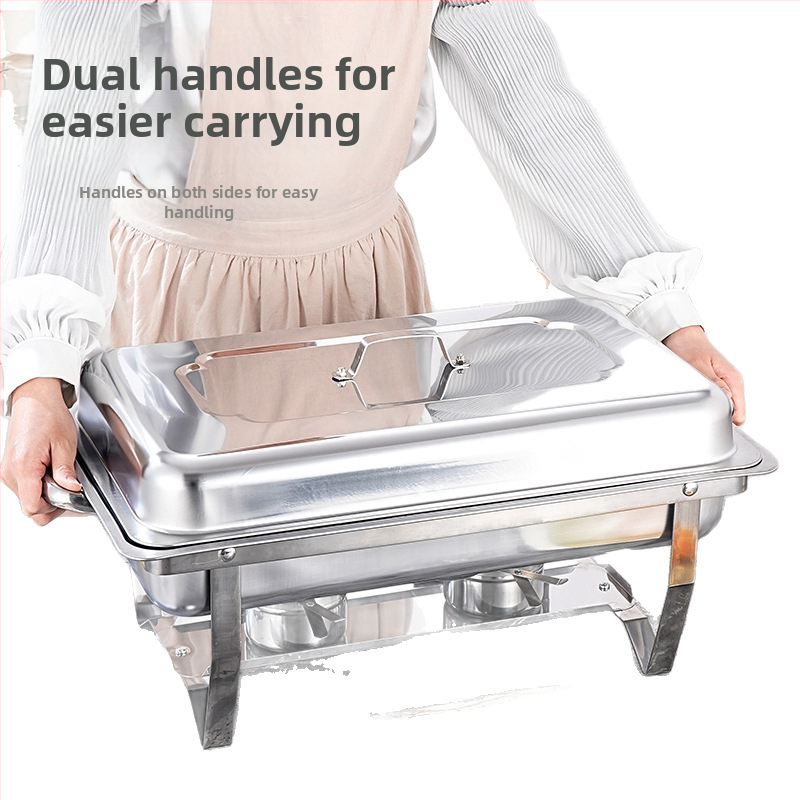 Сгъваема неръждаема стоманена буфетна печка за хотели (Материал: неръждаема стомана; Приложение: хотели/ресторанти/столова; Стил: модерен минимализъм; Персонализация: налична; Ръчно изработено: Не)