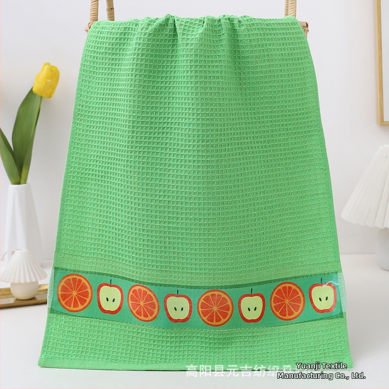 arbatos rankšluostis iš mišrios medžiagos, 53 g, vandens įgeriamumas 16–20S, su logotipo spauda