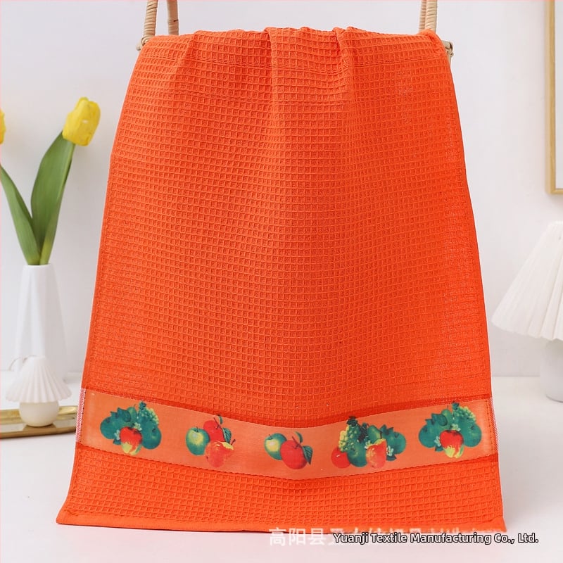 arbatos rankšluostis iš mišrios medžiagos, 53 g, vandens įgeriamumas 16–20S, su logotipo spauda