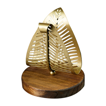 Θήκη χαρτοπετσετών - σε σχήμα φύλλου, σιδερένια, σκανδιναβικό στυλ, Master gu