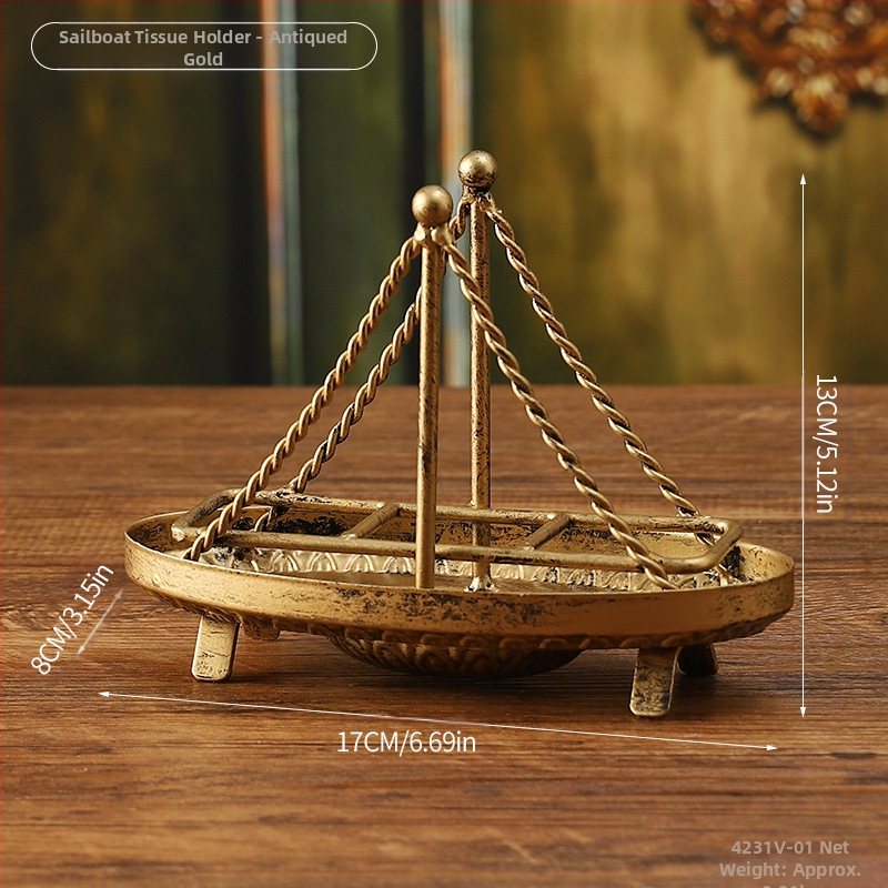 Θήκη χαρτοπετσετών - σε σχήμα φύλλου, σιδερένια, σκανδιναβικό στυλ, Master gu