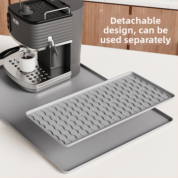 Szilikon konyhai munkalapmat, négyzet alakú, biológiailag lebomló, 2023 télre bemutatva