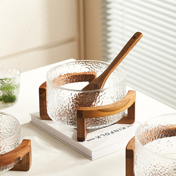 Плодова кошница с стъклена конструкция, марка Sparkling, опростен стил (стартиран през 2024 г., премиум качество)