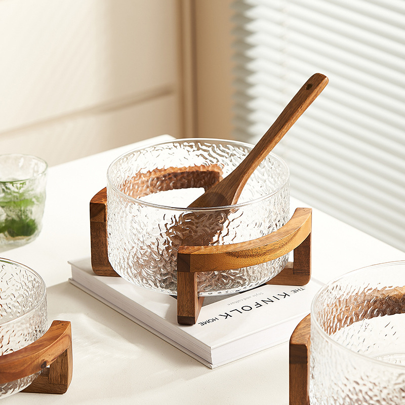 Плодова кошница с стъклена конструкция, марка Sparkling, опростен стил (стартиран през 2024 г., премиум качество)