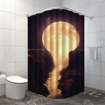 Κουρτίνα ντους, πολυεστέρας, μοντέρνος και μινιμαλιστικός σχεδιασμός, ποικιλία σχεδίων, δυνατότητα εκτύπωσης λογότυπου