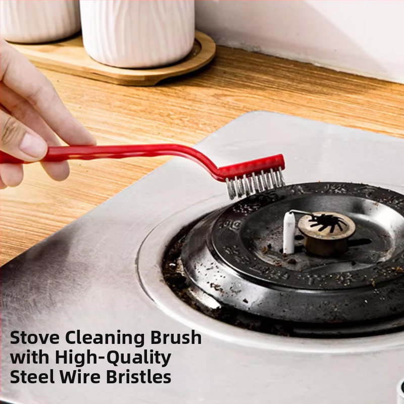 Lijie Sada čistiacich štetcov - Dlhá rukoväť kuchynské štetce na poháre, škáry a platničku (plast, uvedené na trh v zime 2017)