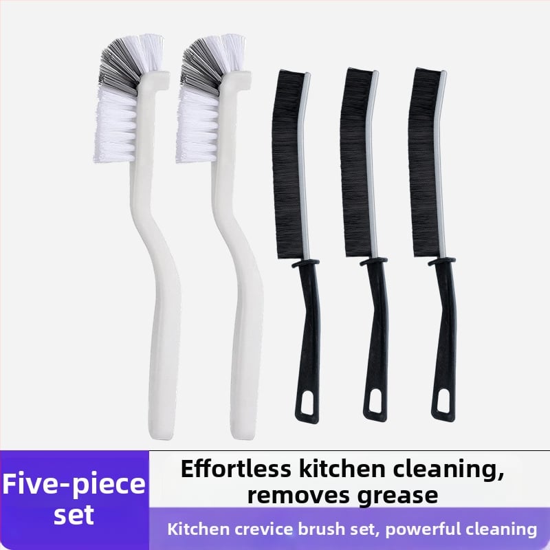 Lijie Σετ βουρτσών καθαρισμού - Μακριά λαβή για κουζίνα: βούρτσες για κούπες, σχισμές και εστία (Πλαστικό, λανσαρισμένο το Χειμώνα 2017)