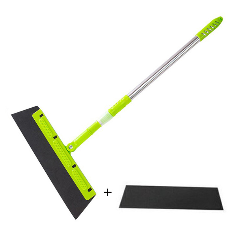 Μαγική οικιακή σκούπα με αποξεστήρα δαπέδου και σφουγγάρι για μπάνιο