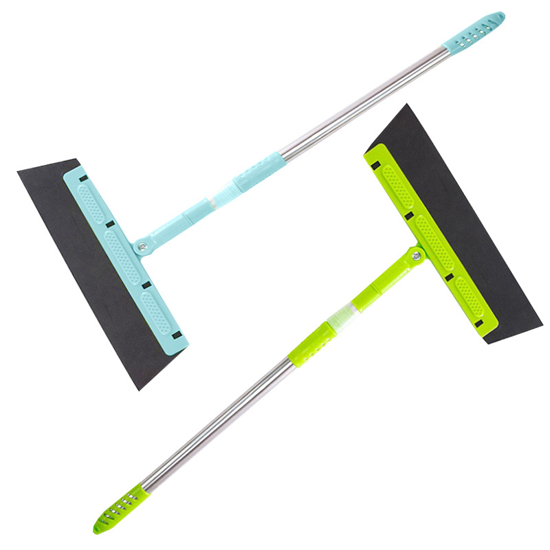 Μαγική οικιακή σκούπα με αποξεστήρα δαπέδου και σφουγγάρι για μπάνιο