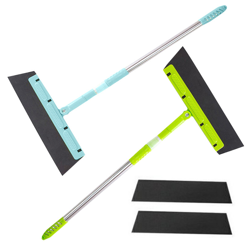 Μαγική οικιακή σκούπα με αποξεστήρα δαπέδου και σφουγγάρι για μπάνιο