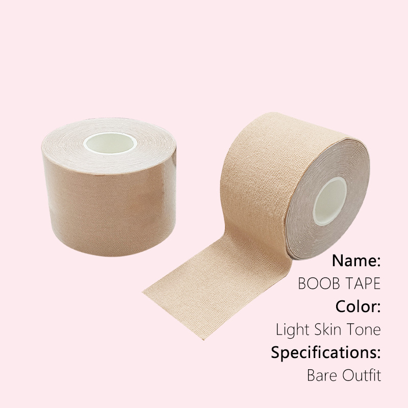 Boob Tape Στήθους - Βαμβακερή ελαστική ταινία, για στήριξη σουτιέν, λεπτή και αόρατη, συγκεντρώνει
