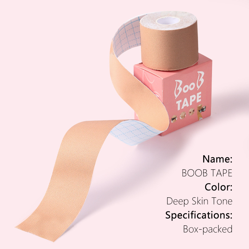 Boob Tape Στήθους - Βαμβακερή ελαστική ταινία, για στήριξη σουτιέν, λεπτή και αόρατη, συγκεντρώνει