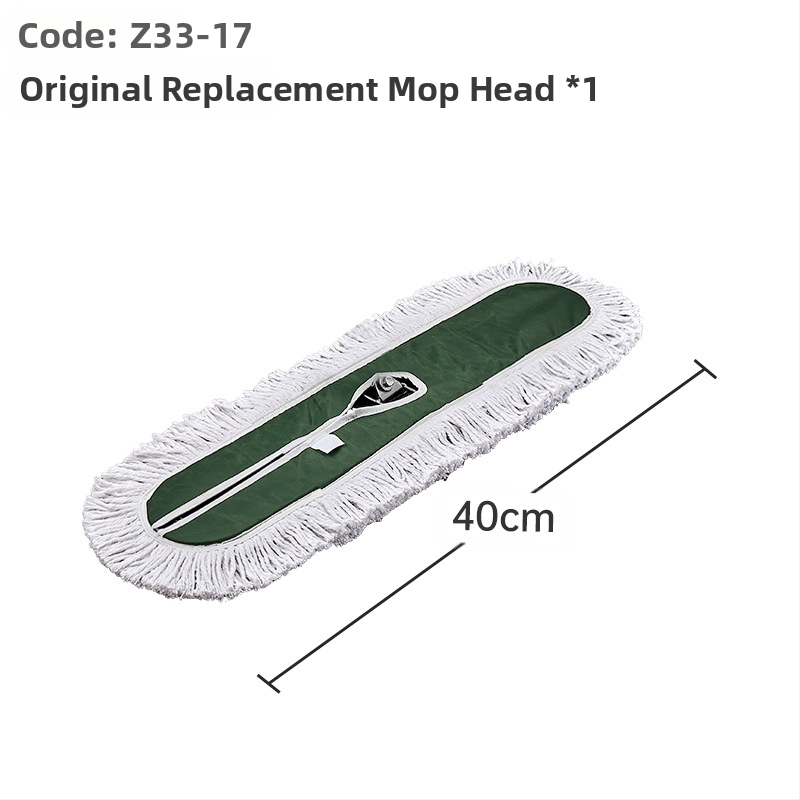 Por toló felmosó, pamut fej, rozsdamentes acél nyél, 145 cm hosszú nyél, 500–800 g tömeg