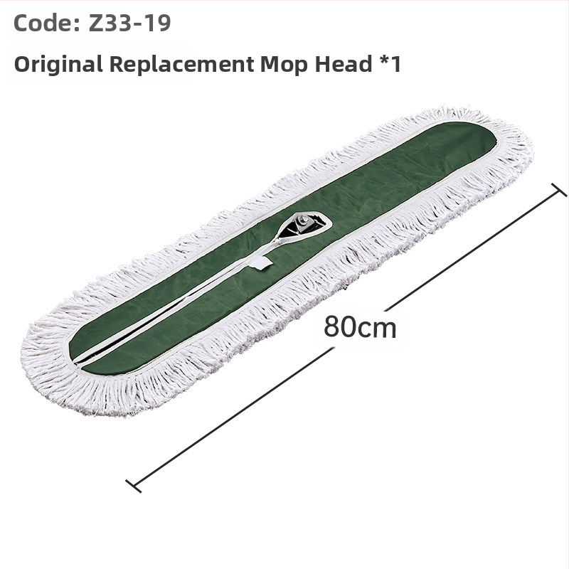 Por toló felmosó, pamut fej, rozsdamentes acél nyél, 145 cm hosszú nyél, 500–800 g tömeg
