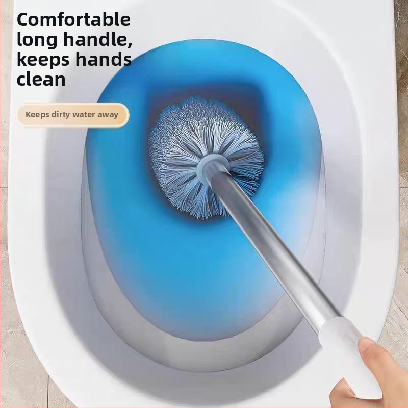 Toaletná kefa, nástenná montáž, bez vŕtania, s odtokovou základňou, pre domáce použitie