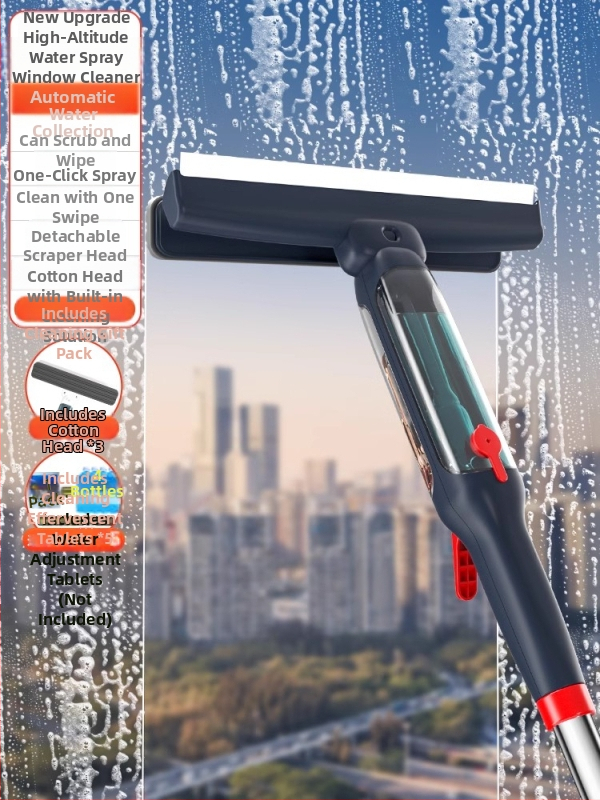 Ръчна скребка за стъклени прозорци със едностранна кърпа за автомобилно почистване