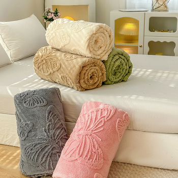 Μονόστρωτη κουβέρτα — πολυεστερική ίνα, βάρος κάτω από 300 g, για όλες τις εποχές, μοντέρνο απλό στυλ.