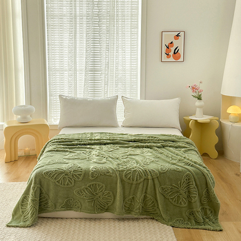 Μονόστρωτη κουβέρτα — πολυεστερική ίνα, βάρος κάτω από 300 g, για όλες τις εποχές, μοντέρνο απλό στυλ.