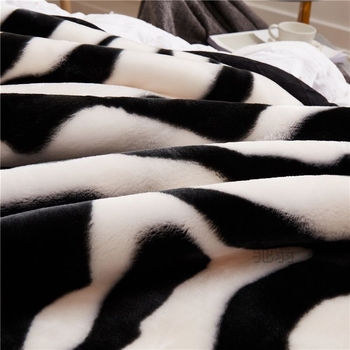 Κουβέρτα Raschel από κοραλλί φλίς, 5000 γ+, μοτίβο με λουλούδια, άνοιξη και φθινόπωρο, απλός και μοντέρνος στυλ