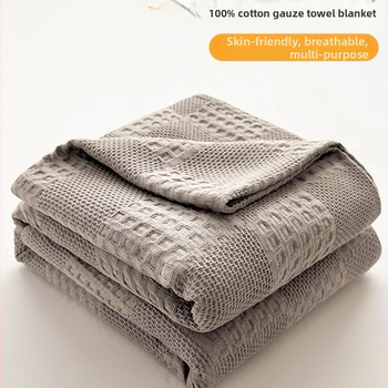 Βαμβακερή πετσέτα-κουβέρτα, απλό μοτίβο, Xinjiang μακρύ νήμα βαμβάκι, φιλικό προς το δέρμα και διαπνέει